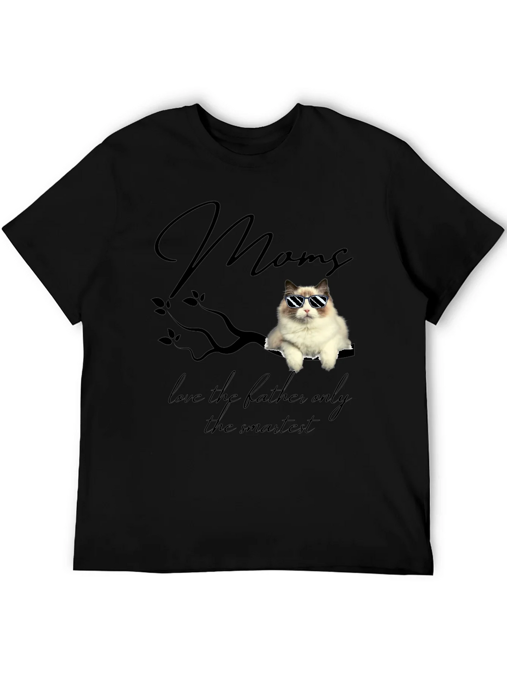 Cool Cat Mom T-Shirt - Smartest Ragdoll Graphic Tee product image 5