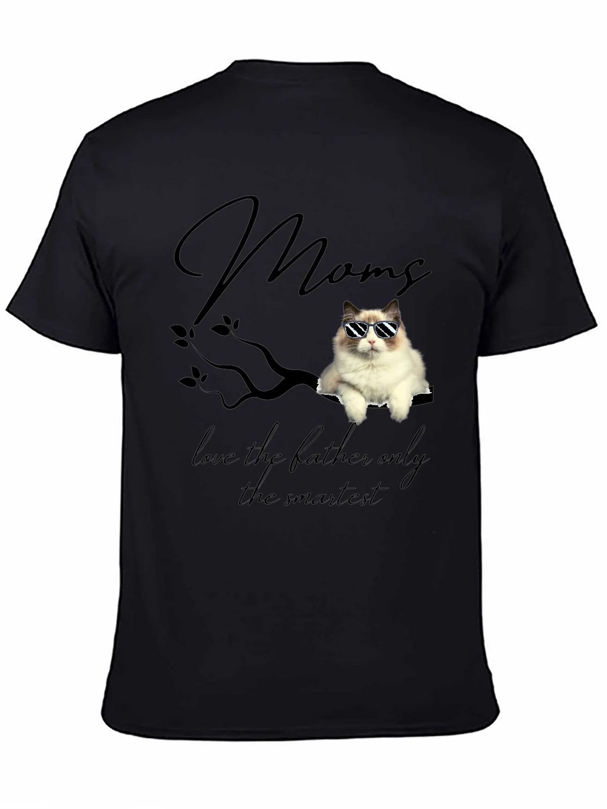 Cool Cat Mom T-Shirt - Smartest Ragdoll Graphic Tee product image 4