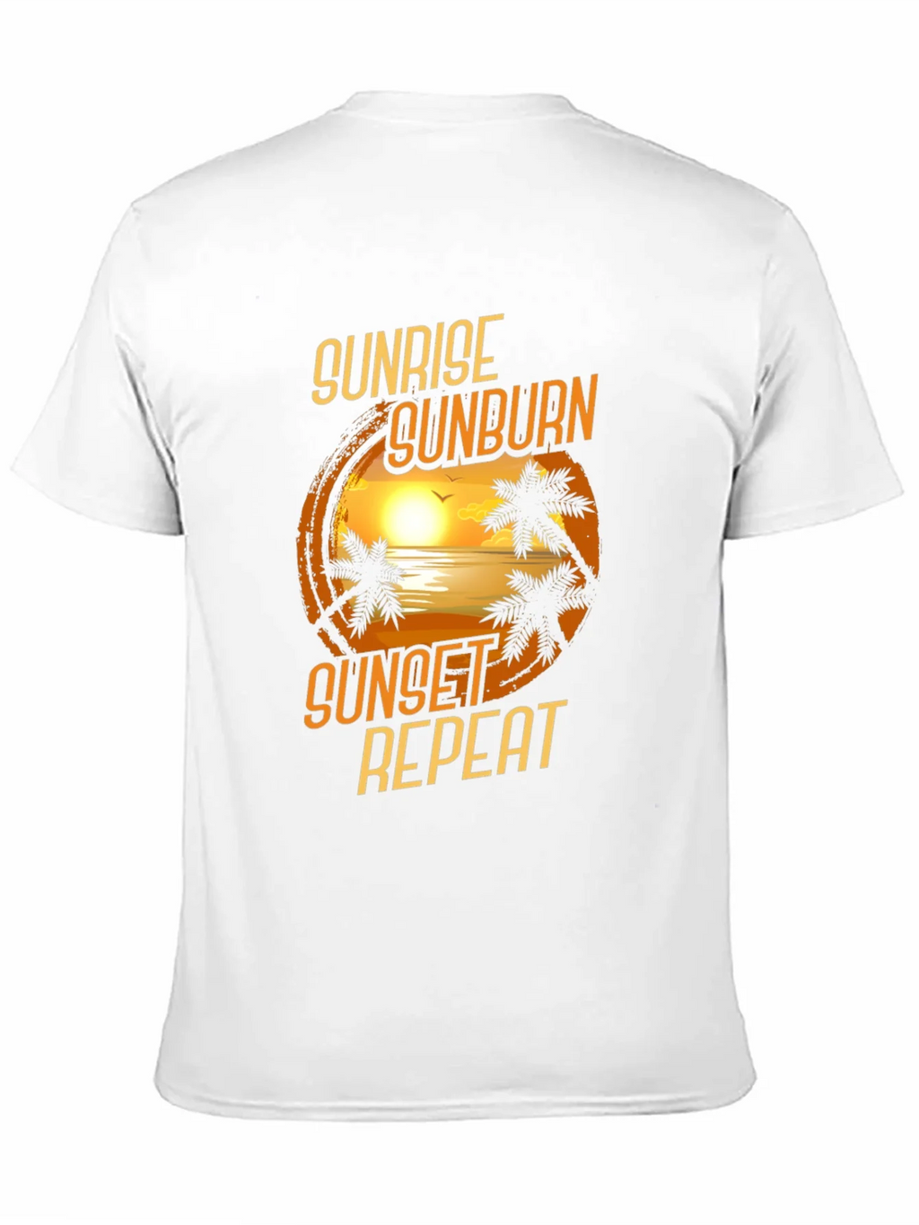 Sunrise Sunburn Sunset Repeat T-Shirt product image 8