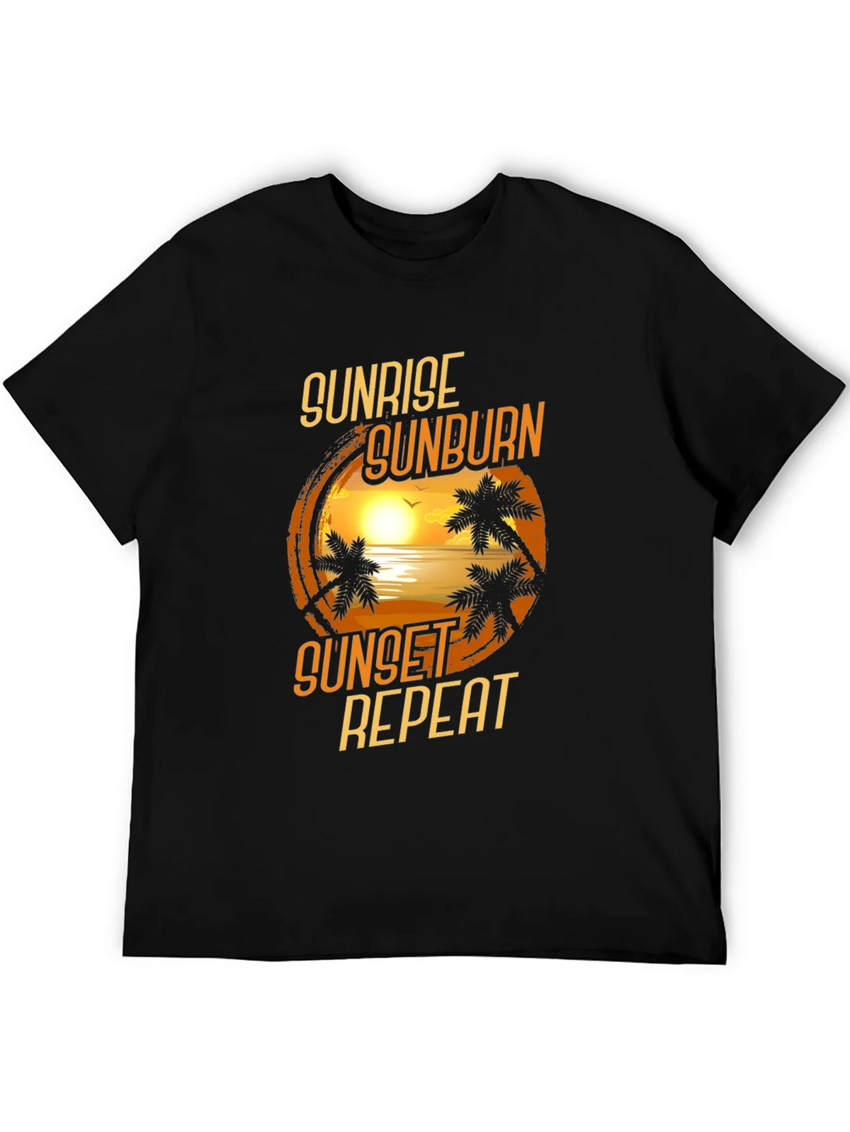 Sunrise Sunburn Sunset Repeat T-Shirt product image 3