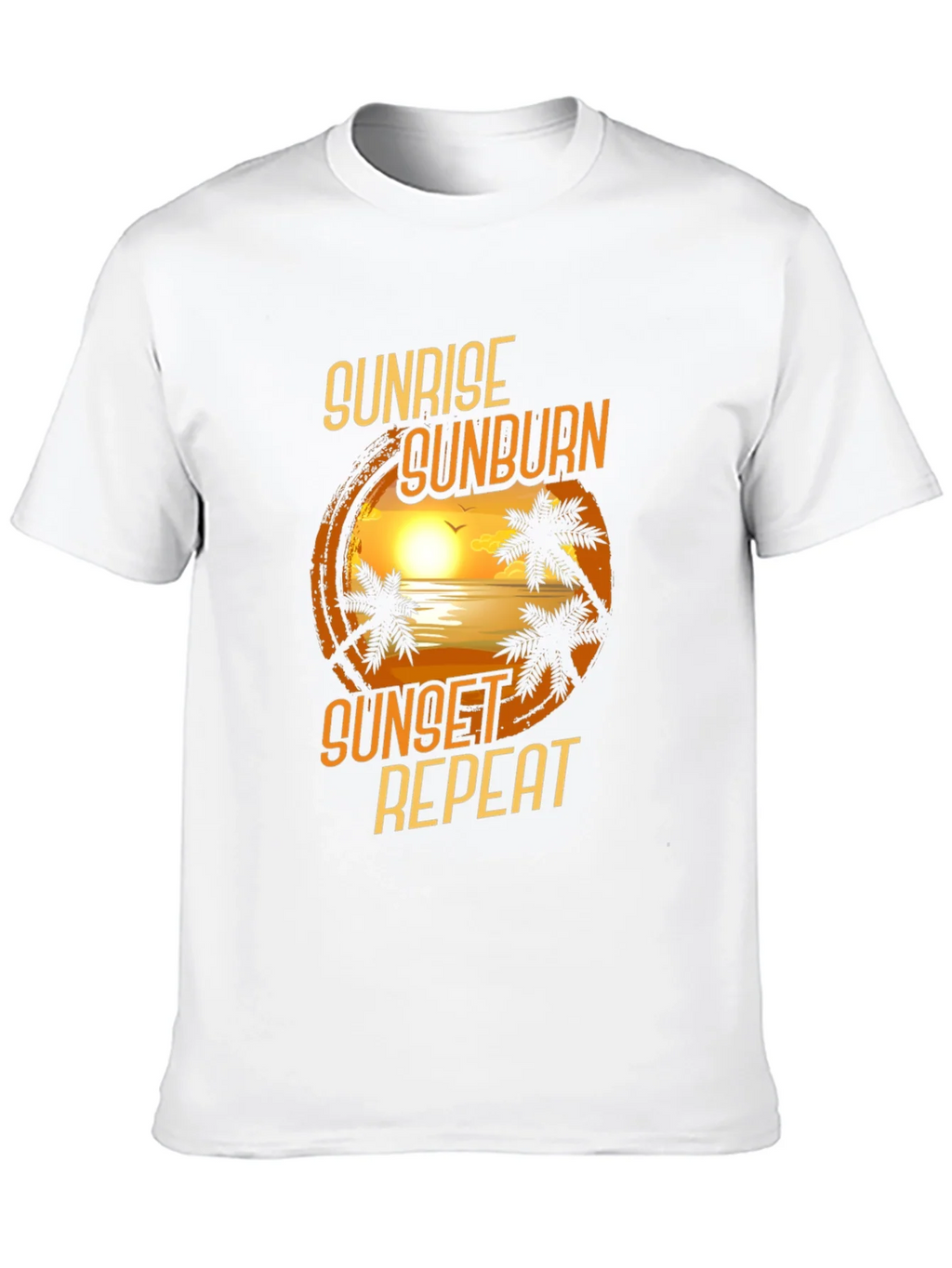 Sunrise Sunburn Sunset Repeat T-Shirt product image 7