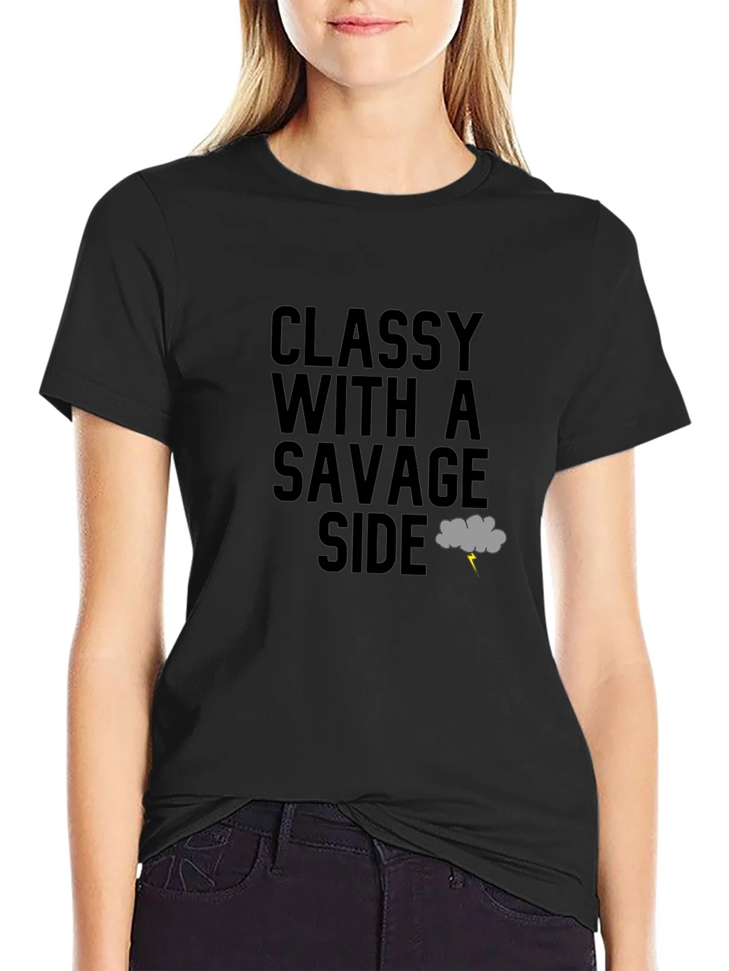 Classy With A Savage Side T-Shirt product image 2