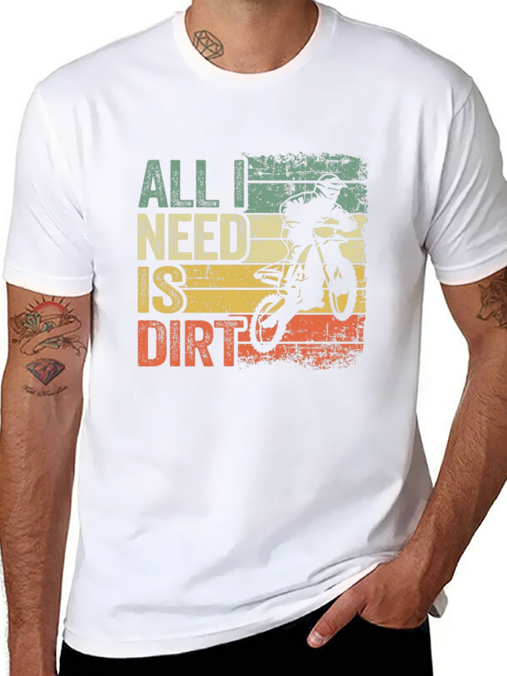All I Need Is Dirt T-Shirt - Motocross Bike product image 4
