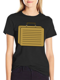 Briefcase Graphic Tee - Black product image 1