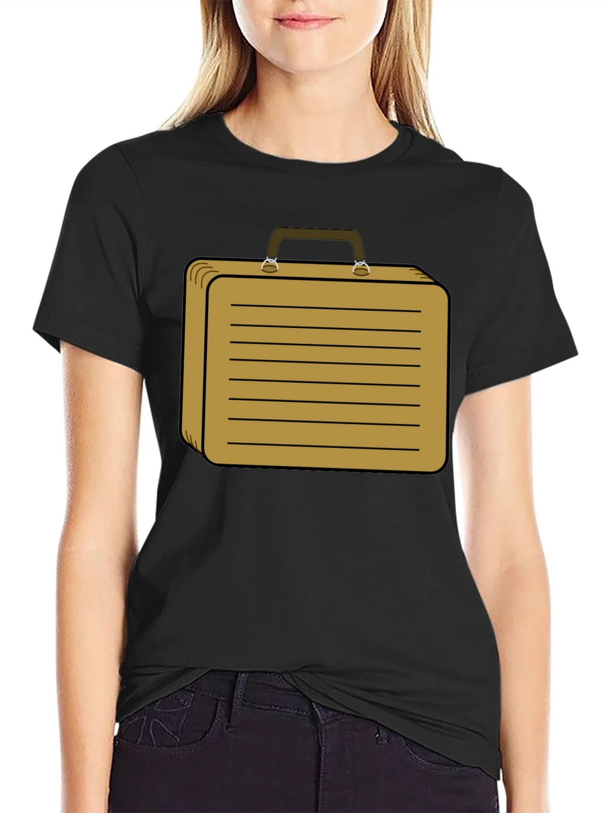 Briefcase Graphic Tee - Black product image 1