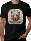 Floral Bear Graphic Tee product image 1