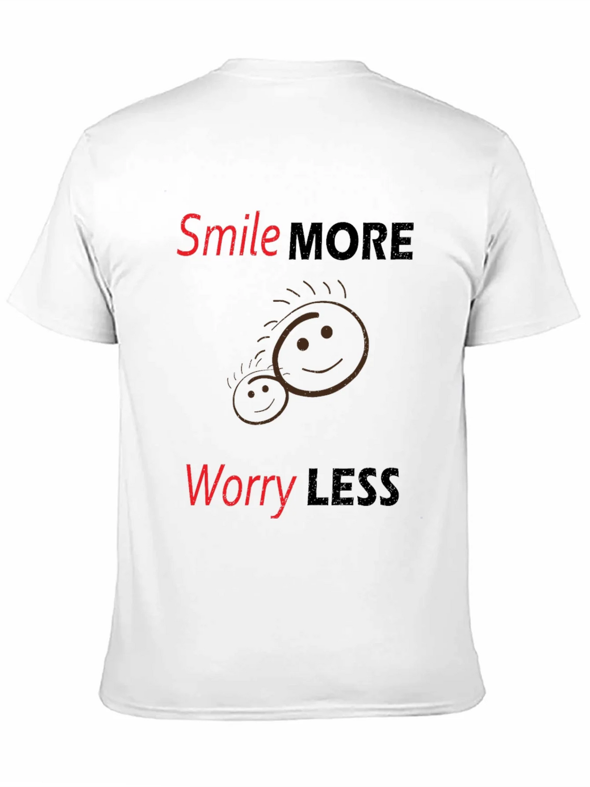 Smile More Worry Less Graphic Tee product image 10