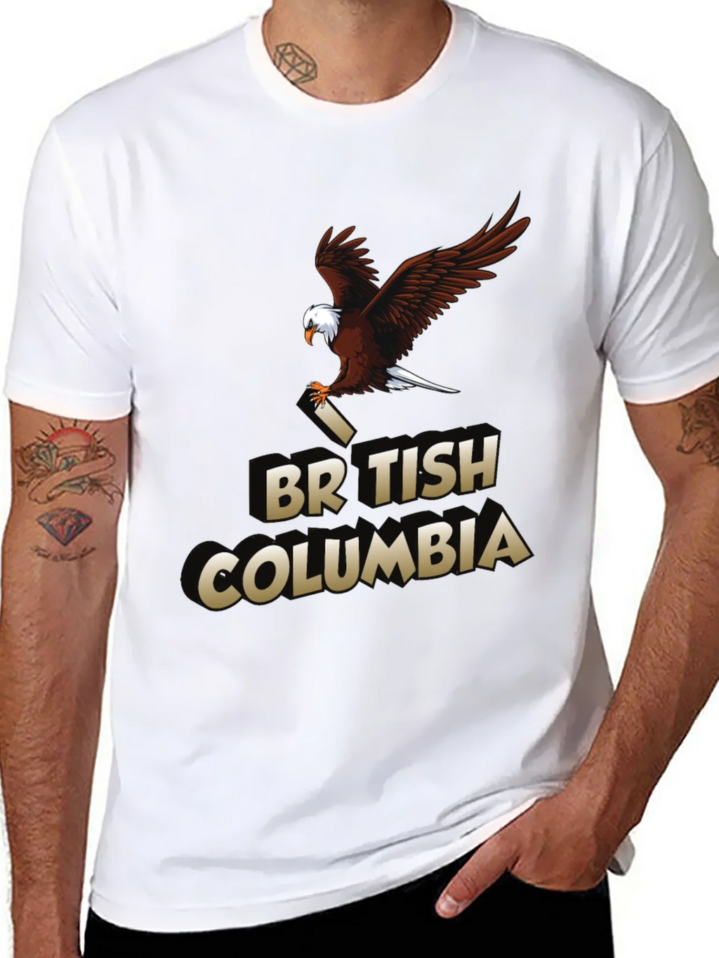 British Columbia Eagle T-Shirt product image 4