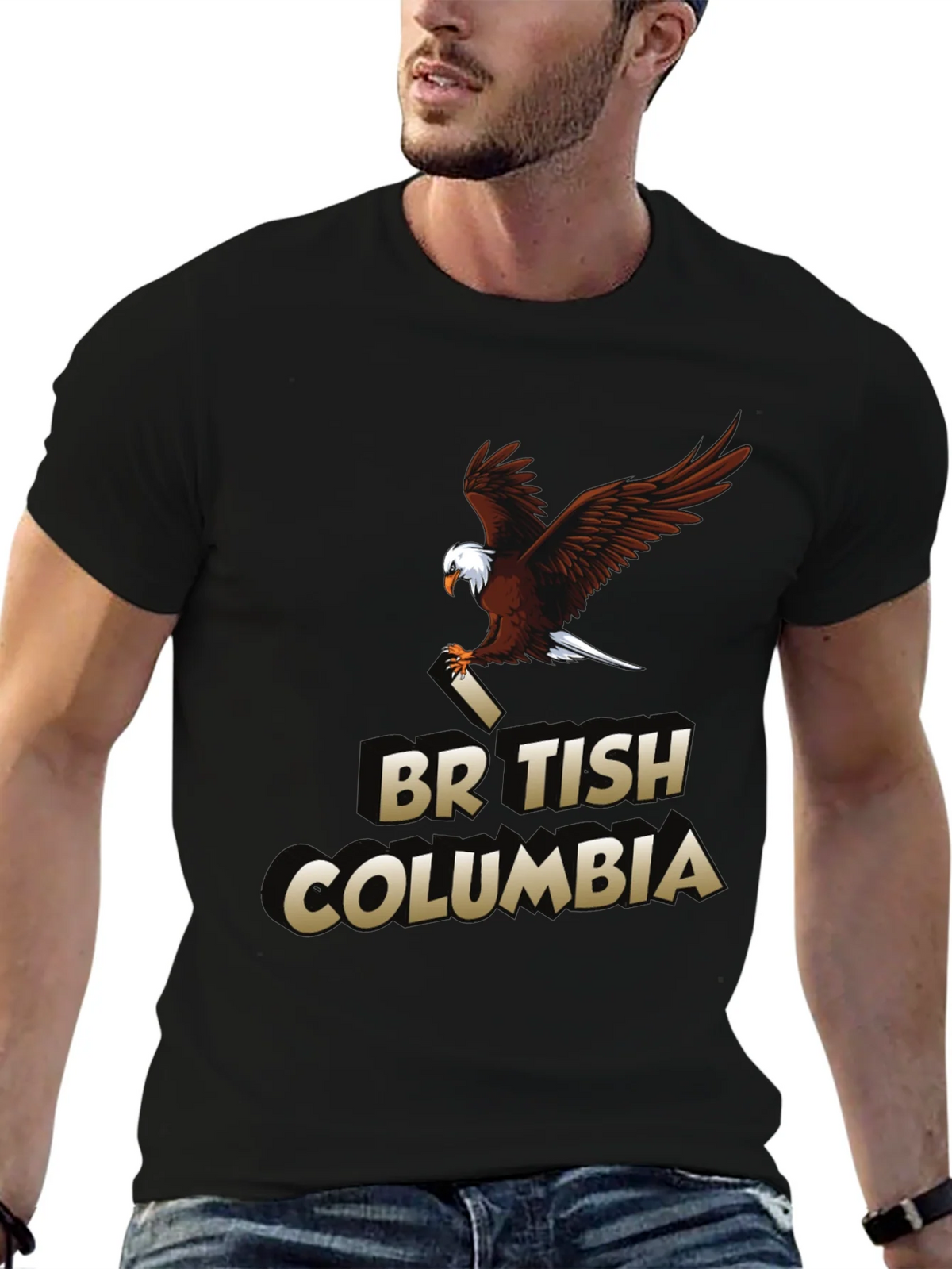 British Columbia Eagle T-Shirt product image 3
