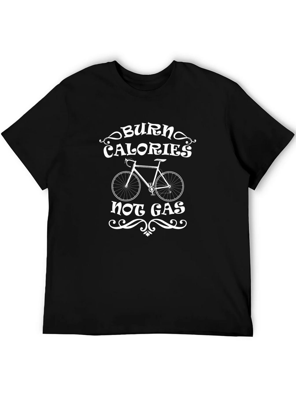 Burn Calories Not Gas Cycling T-Shirt product image 5