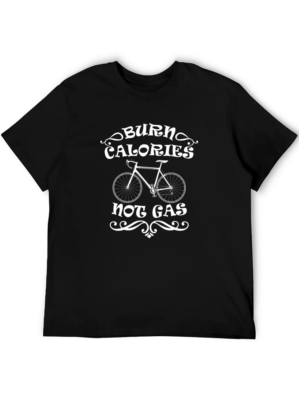 Burn Calories Not Gas Cycling T-Shirt product image 5