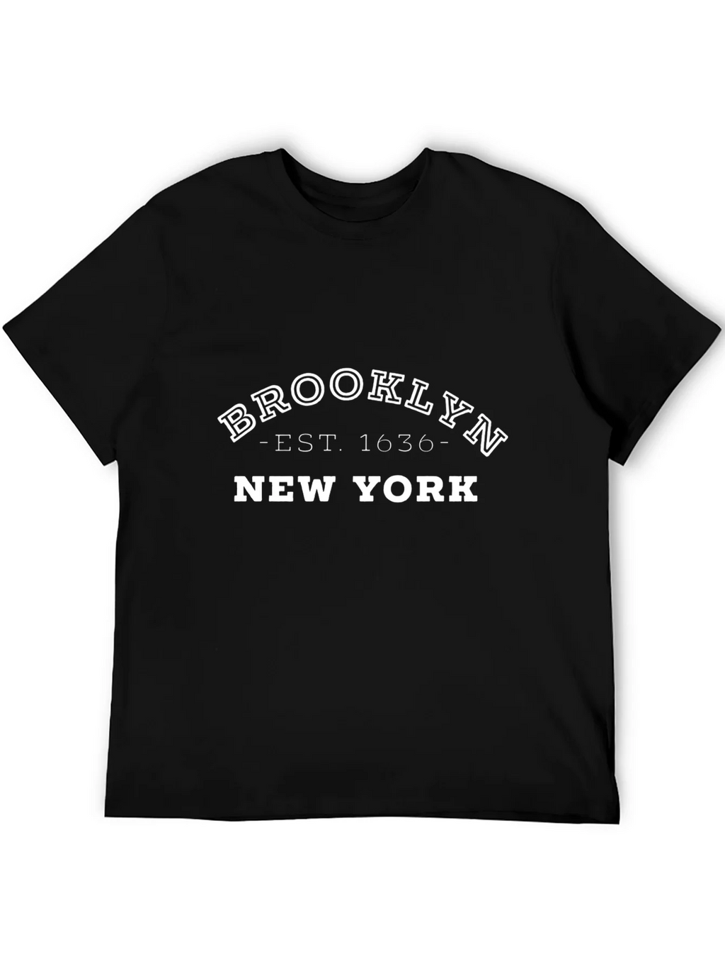 Brooklyn New York Black Graphic Tee product image 5