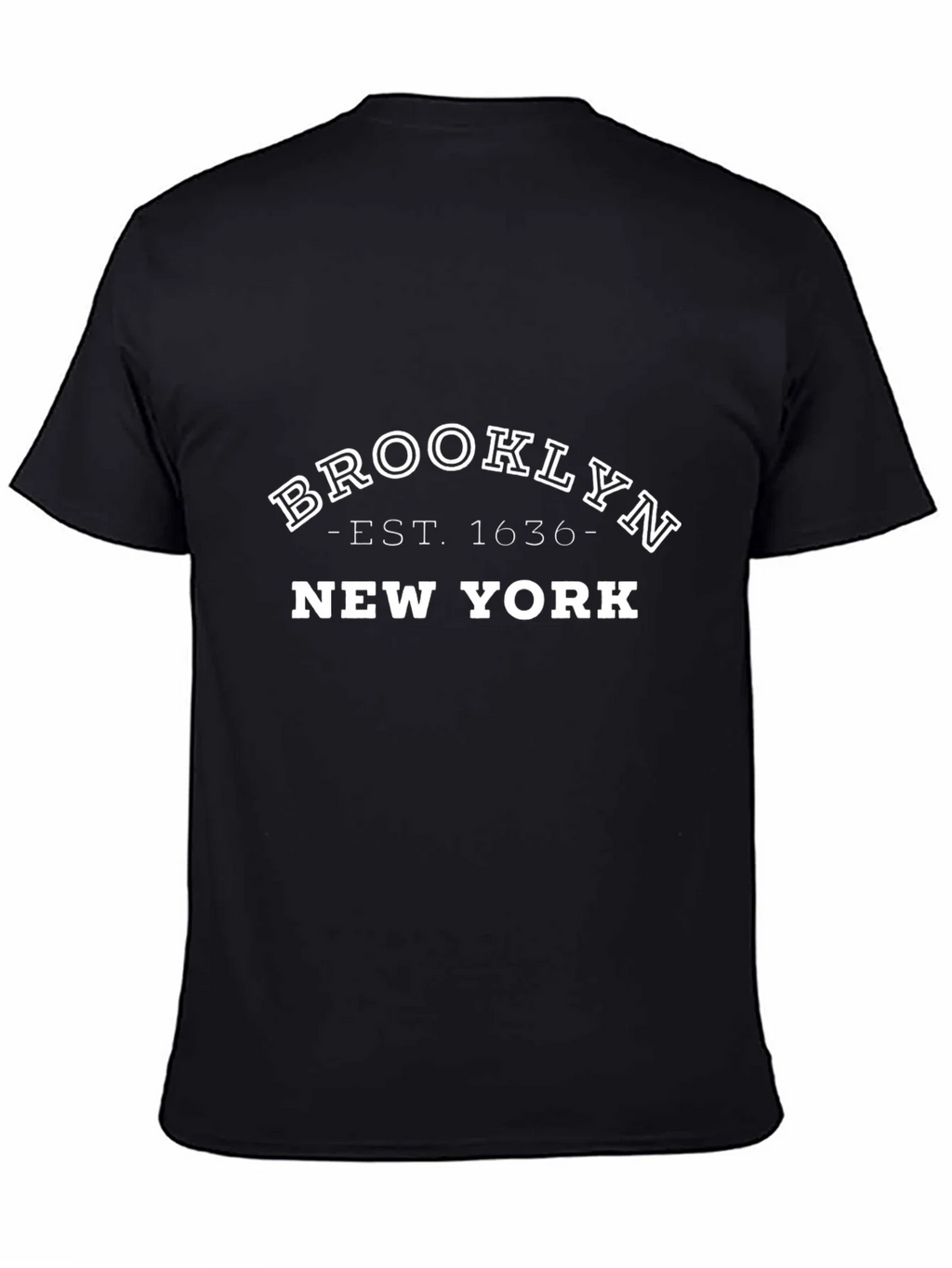 Brooklyn New York Black Graphic Tee product image 4