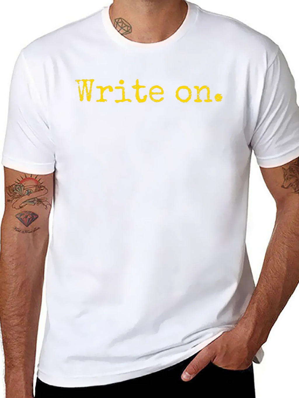 Write On. Graphic Tee - Black product image 7