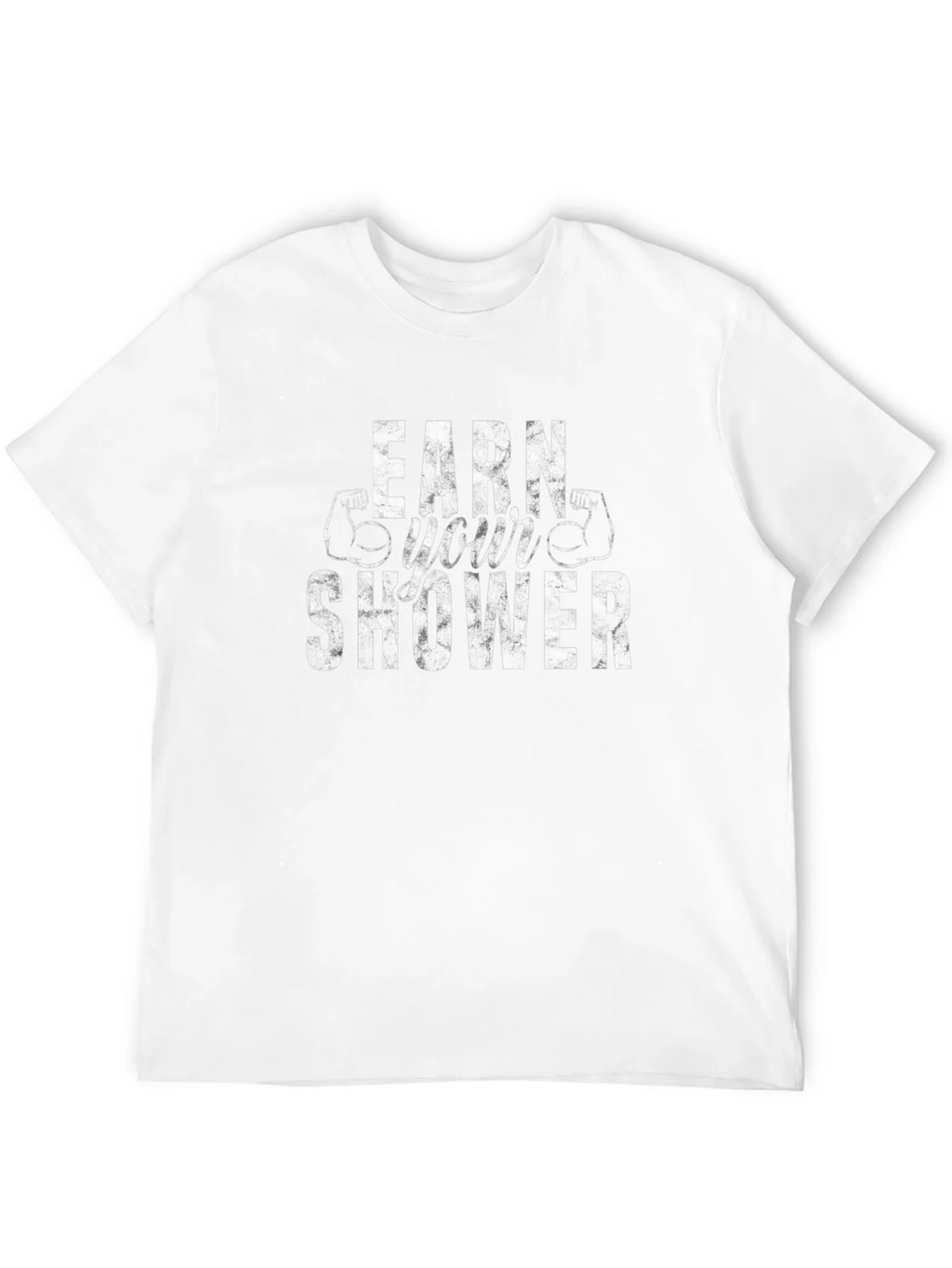 Earn Your Shower Graphic Tee - Gym Workout Shirt product image 11
