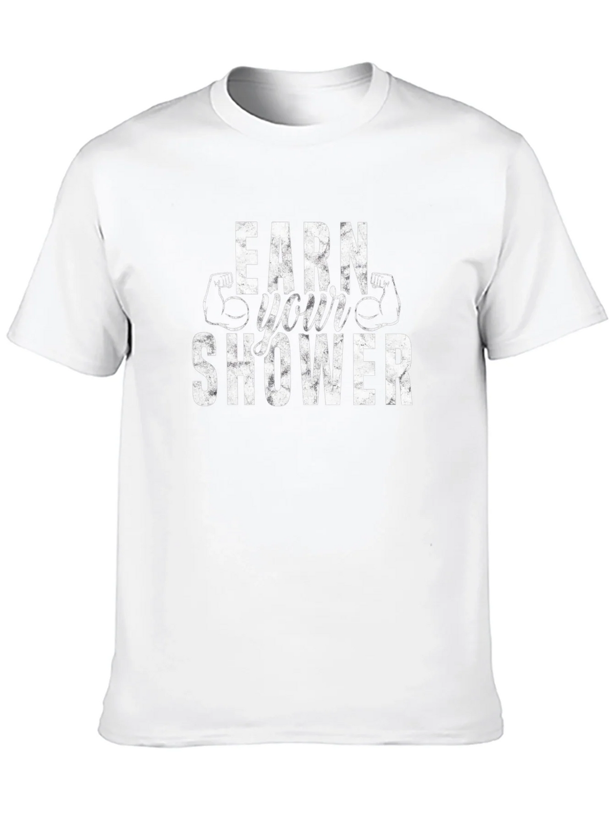 Earn Your Shower Graphic Tee - Gym Workout Shirt product image 9