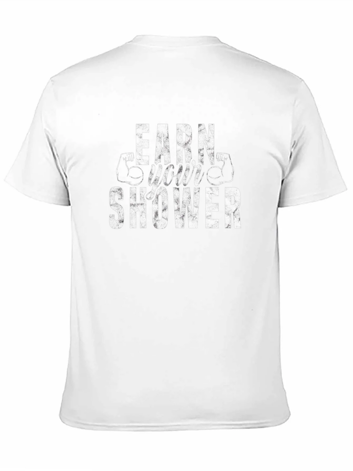 Earn Your Shower Graphic Tee - Gym Workout Shirt product image 10