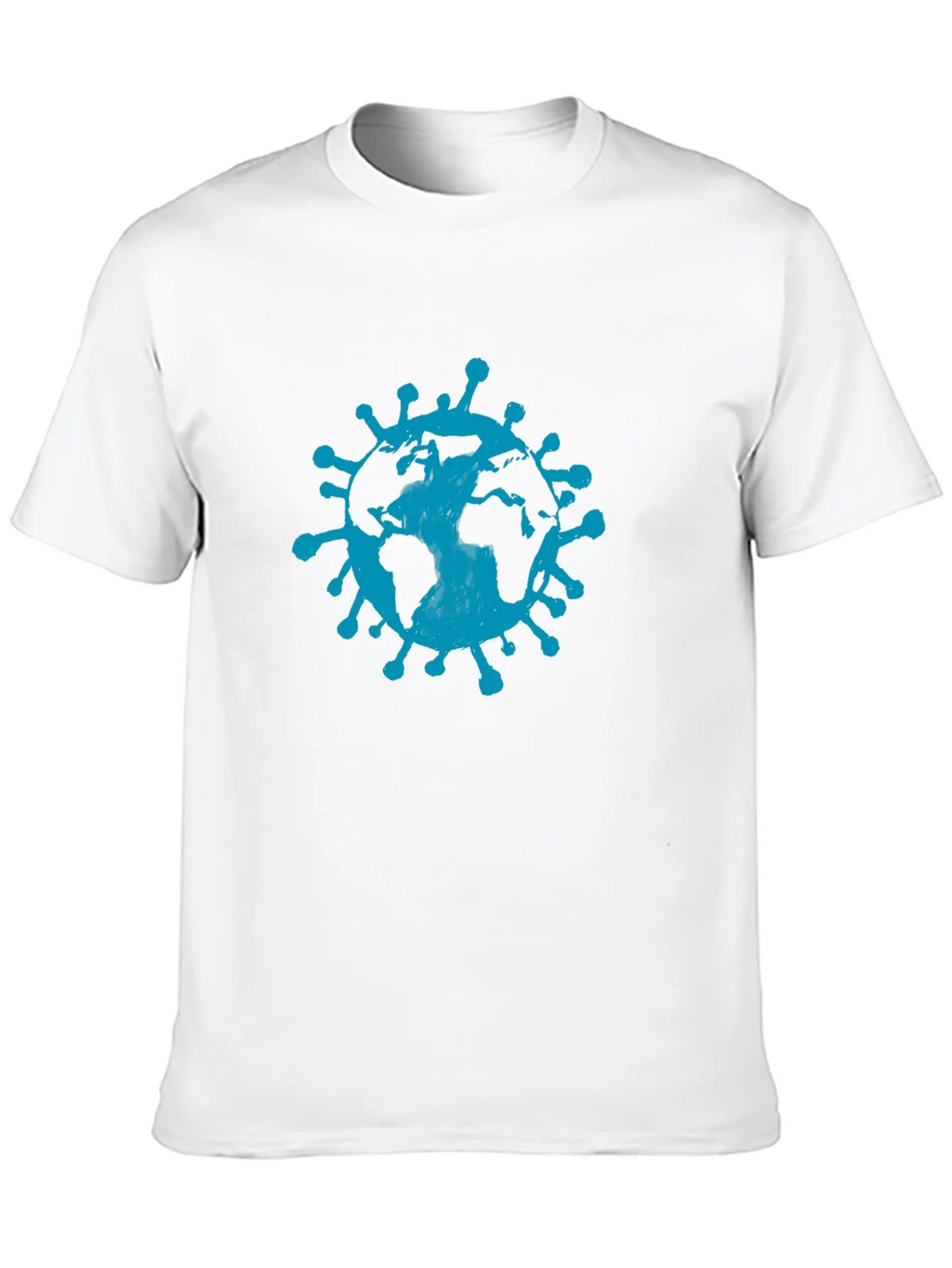 Earth Virus Graphic Tee - Black Short Sleeve product image 6