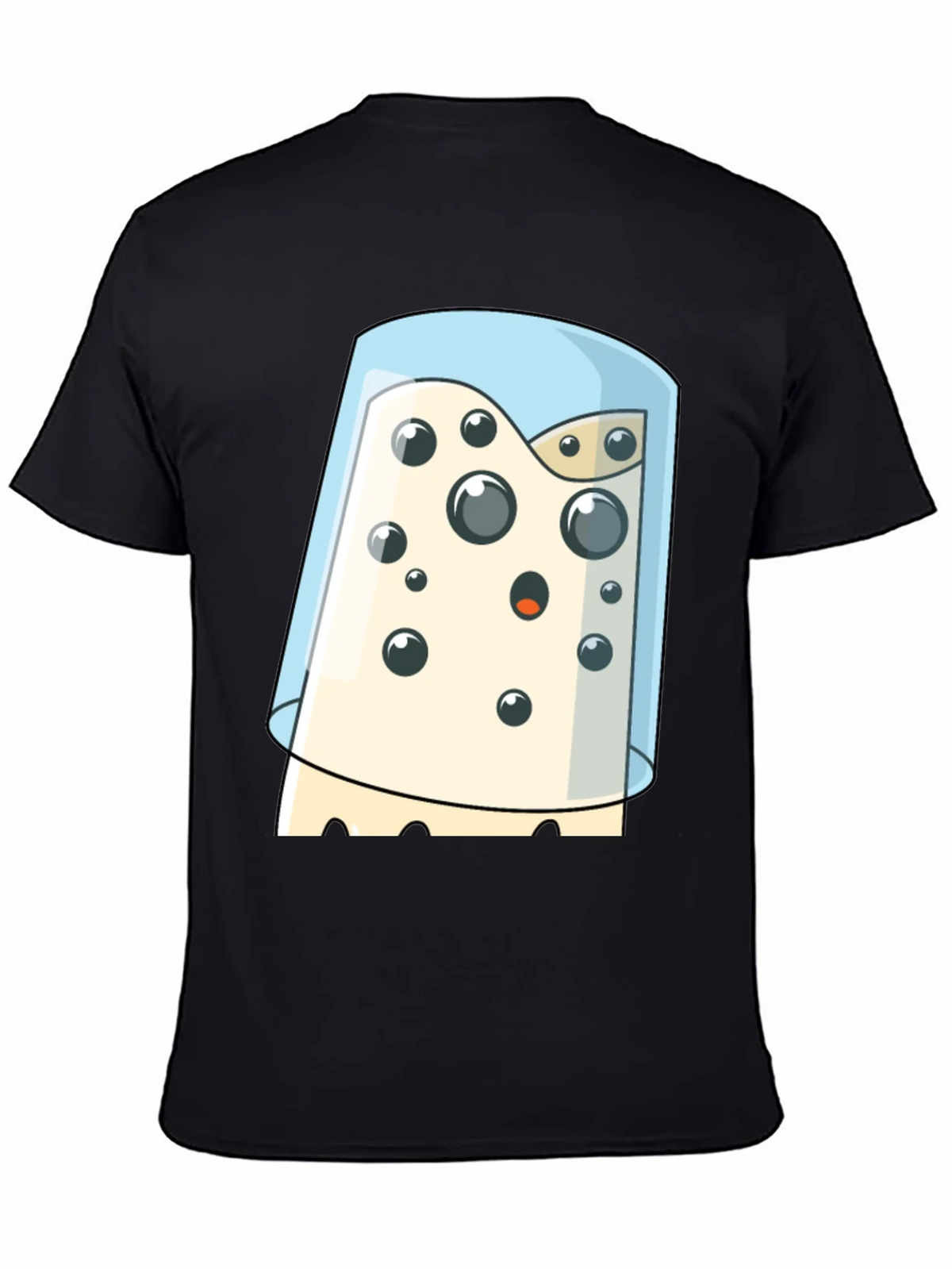 Cartoon Cheese Under Glass Graphic T-Shirt product image 4