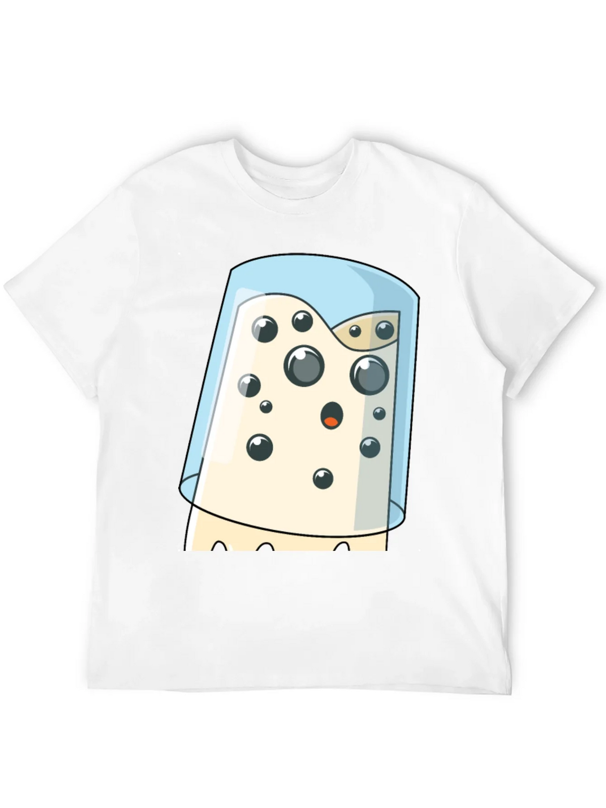 Cartoon Cheese Under Glass Graphic T-Shirt product image 11