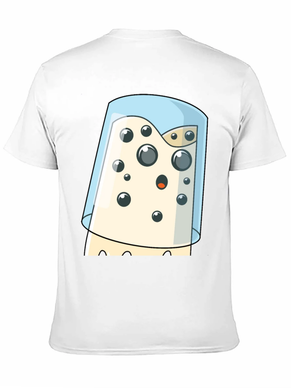 Cartoon Cheese Under Glass Graphic T-Shirt product image 10