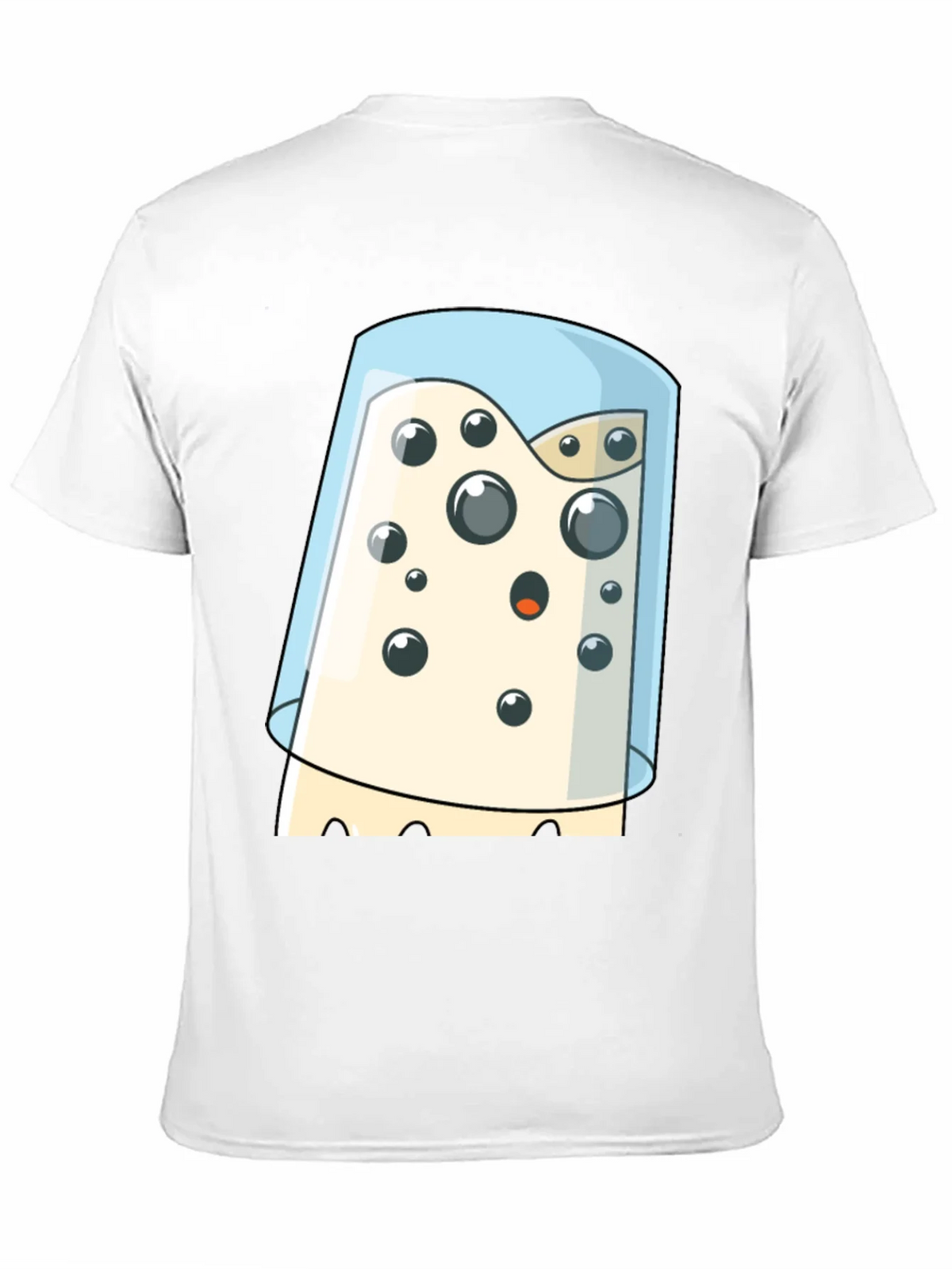 Cartoon Cheese Under Glass Graphic T-Shirt product image 10