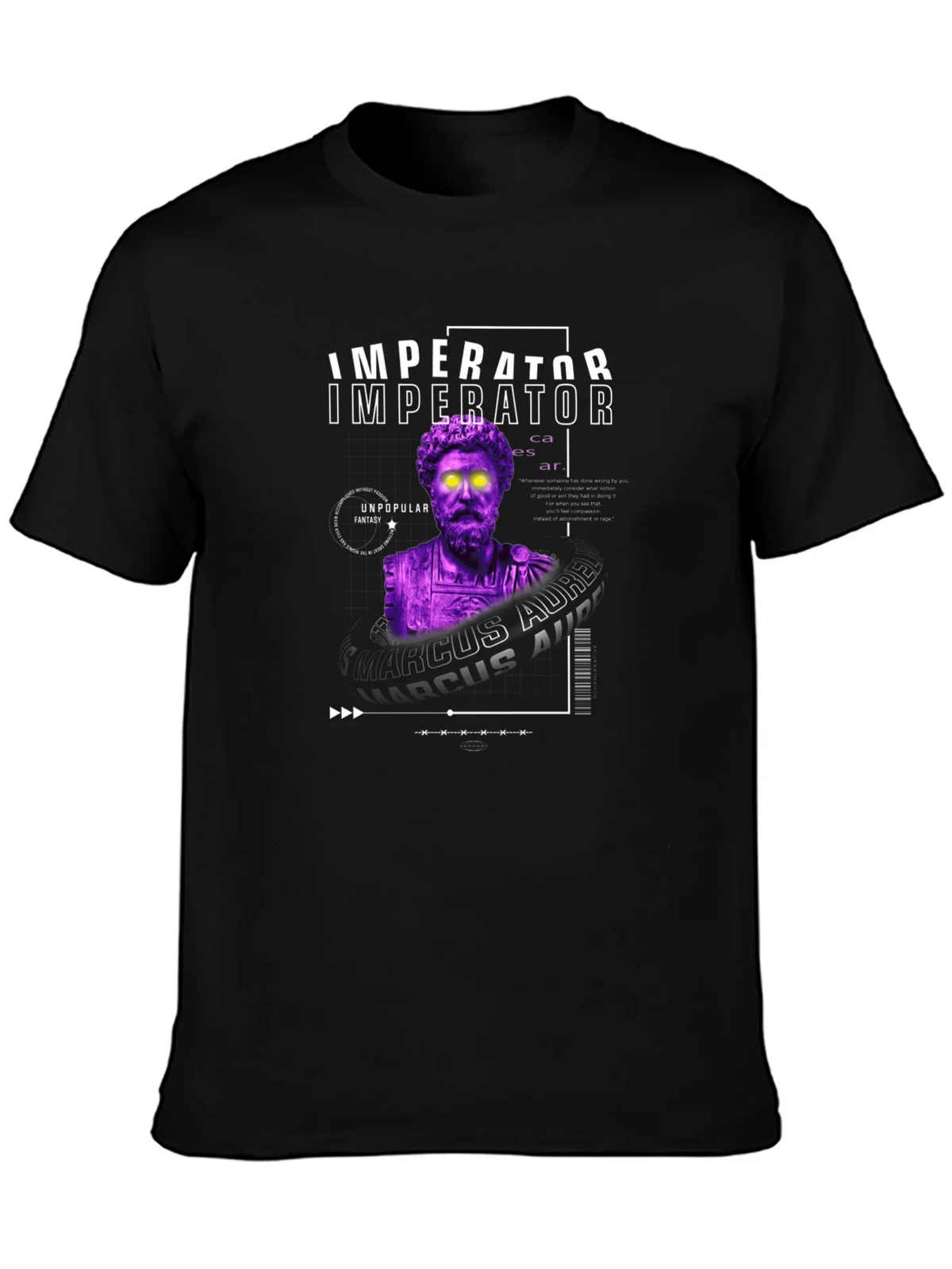 Imperator Marcus Aurelius Graphic Tee product image 2