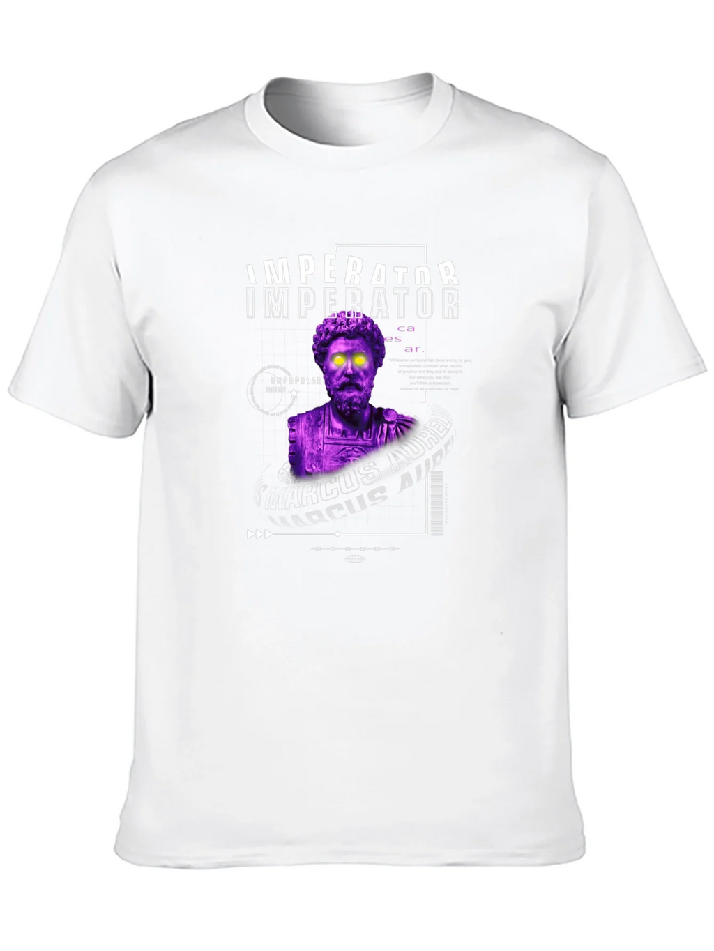 Imperator Marcus Aurelius Graphic Tee product image 5