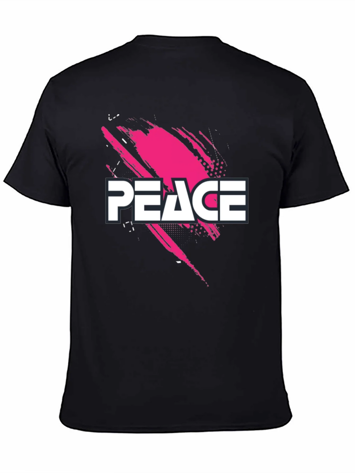 Peace Graphic Black T-Shirt product image 2