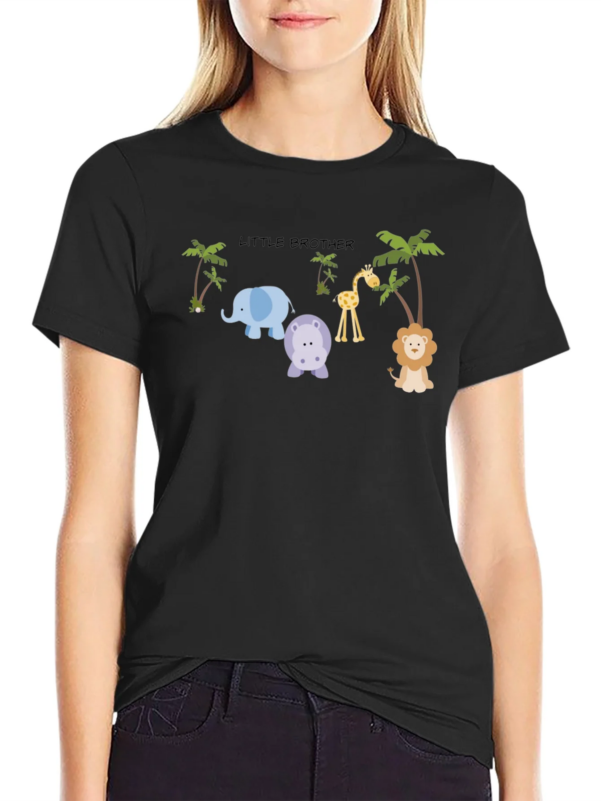 Little Brother Jungle Animals T-Shirt product image 2