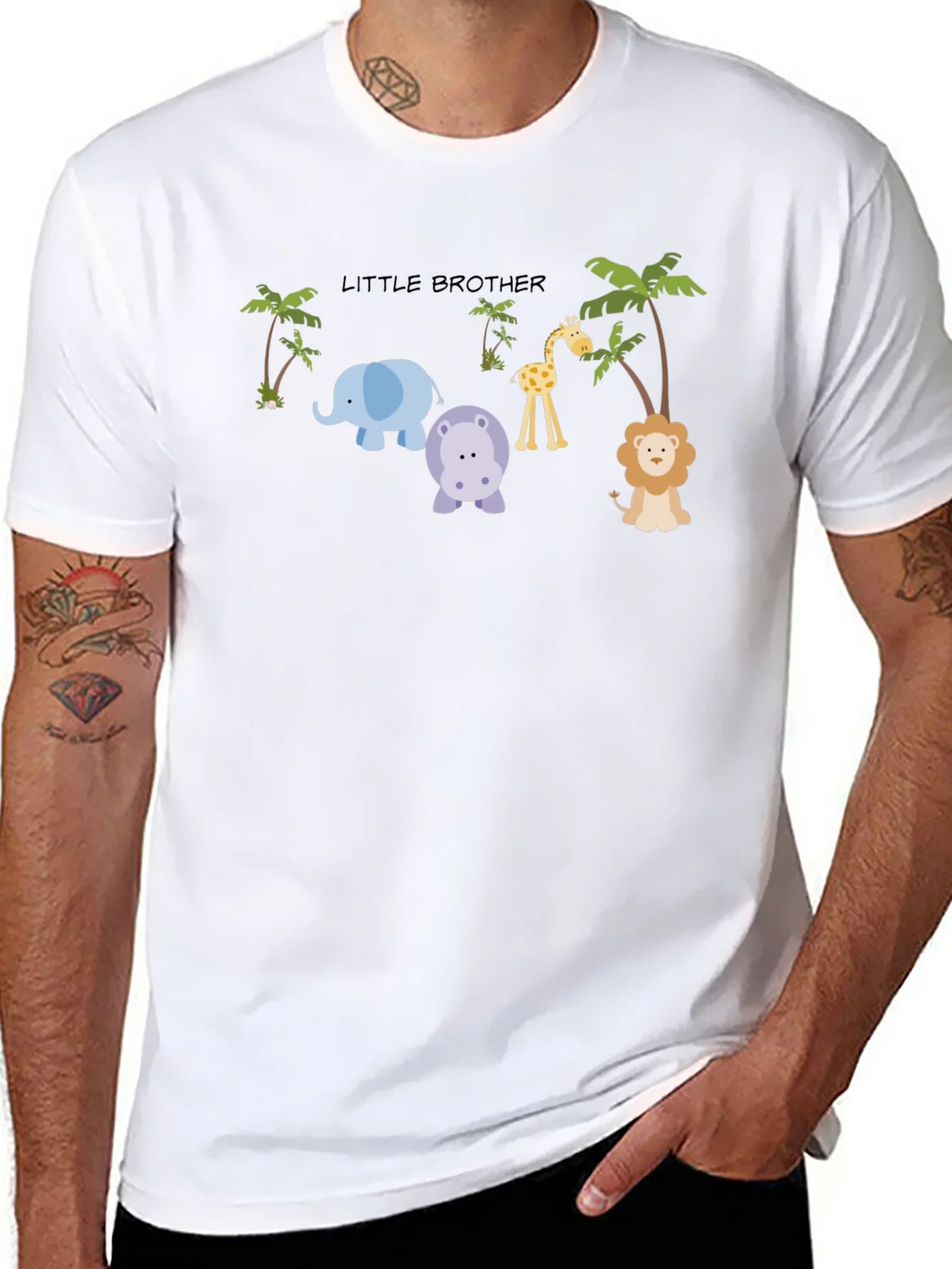 Little Brother Jungle Animals T-Shirt product image 7