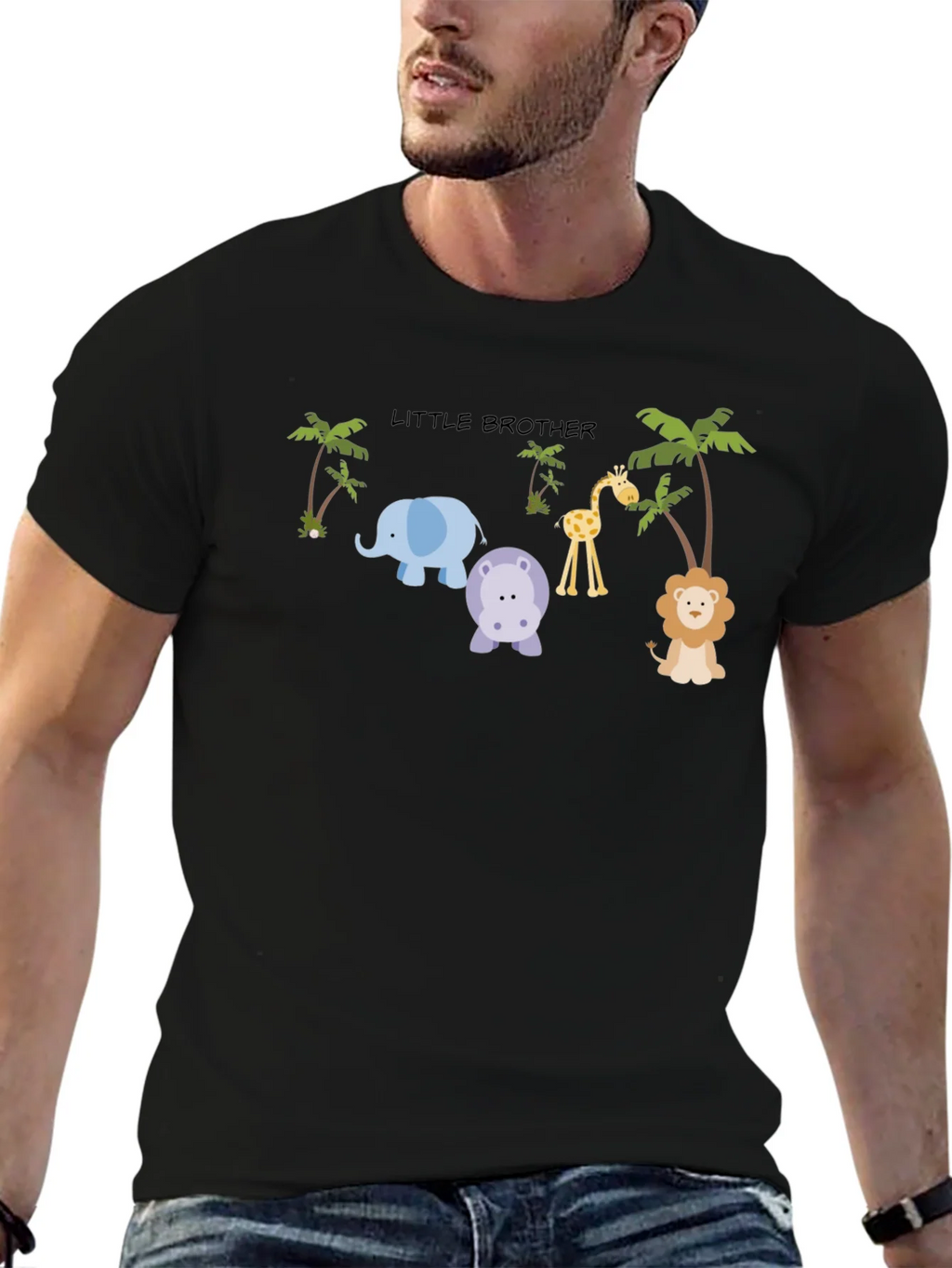 Little Brother Jungle Animals T-Shirt product image 6