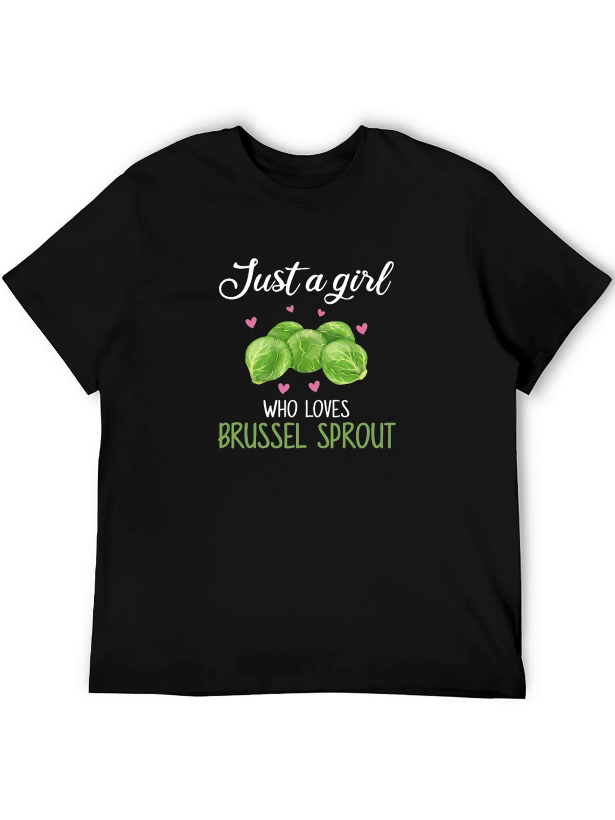 Just a Girl Who Loves Brussel Sprouts T-Shirt product image 5