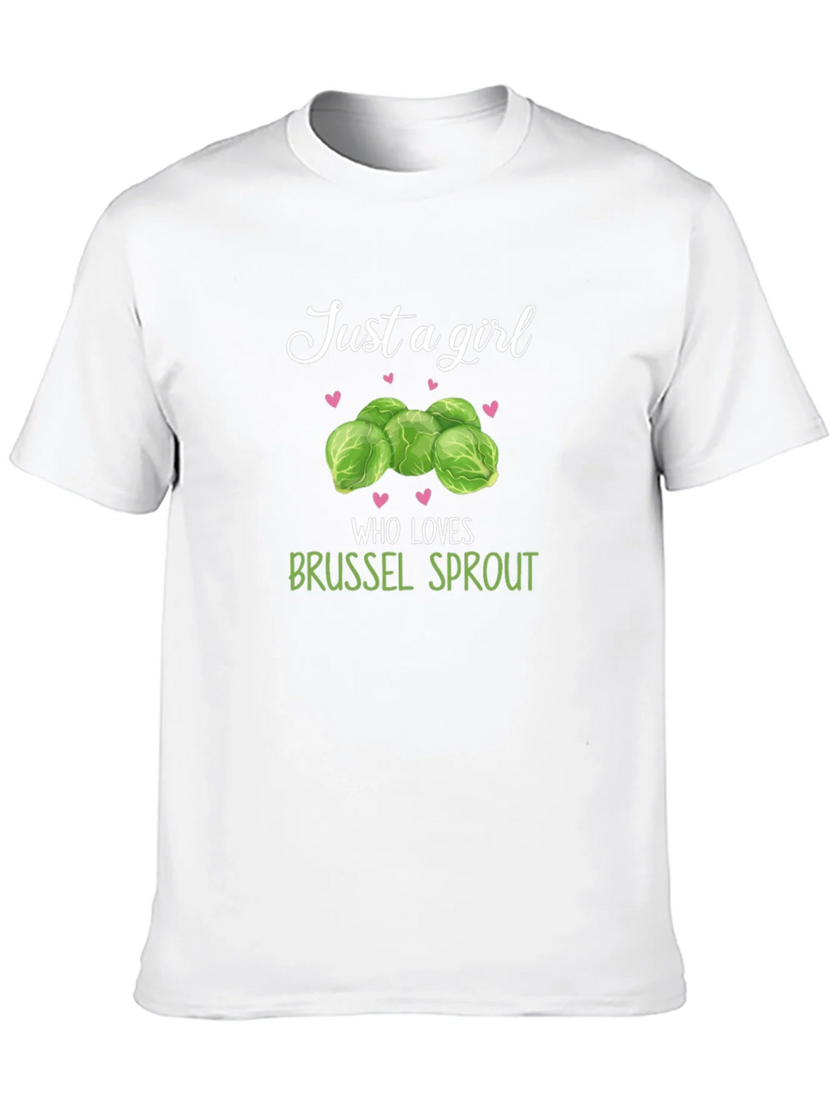 Just a Girl Who Loves Brussel Sprouts T-Shirt product image 9
