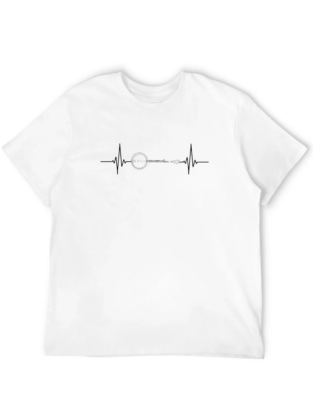 Heartbeat Tennis T-Shirt - Black product image 11