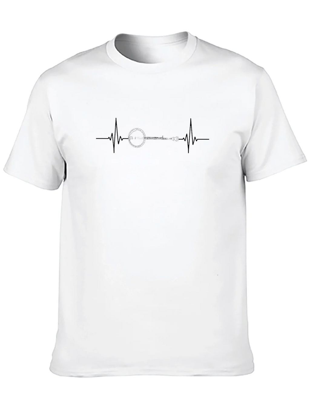 Heartbeat Tennis T-Shirt - Black product image 9