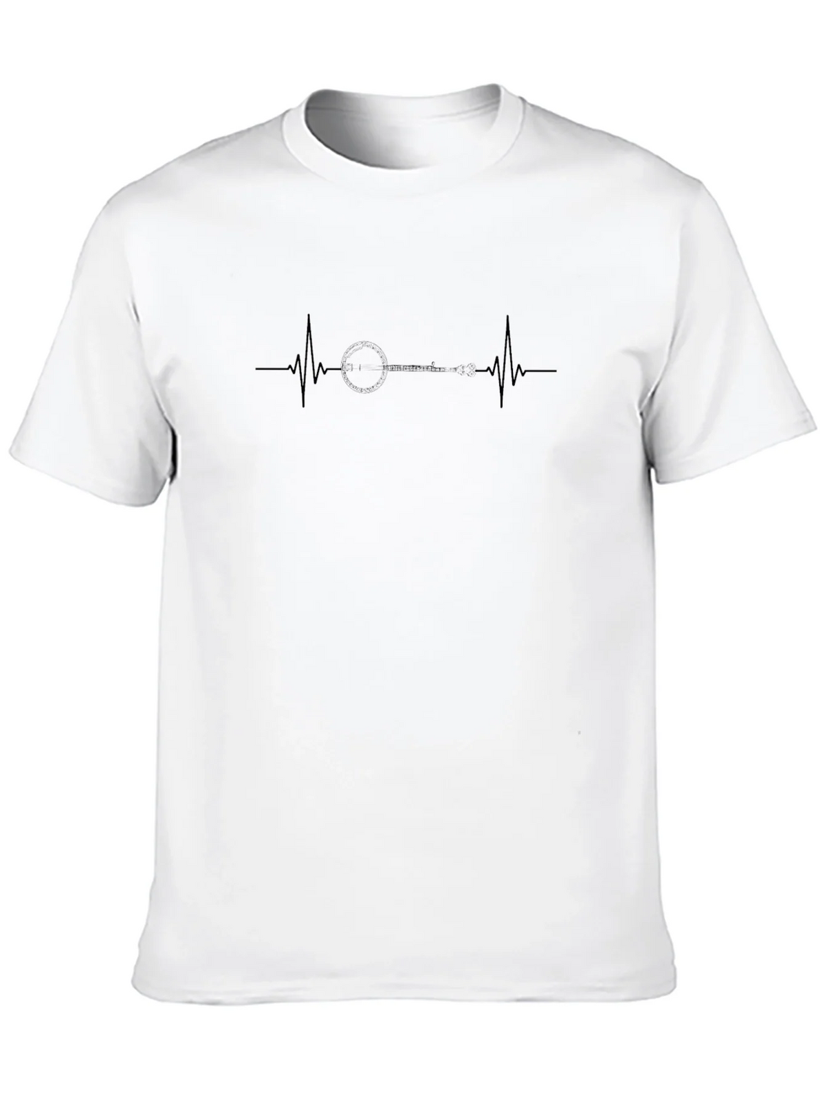 Heartbeat Tennis T-Shirt - Black product image 9