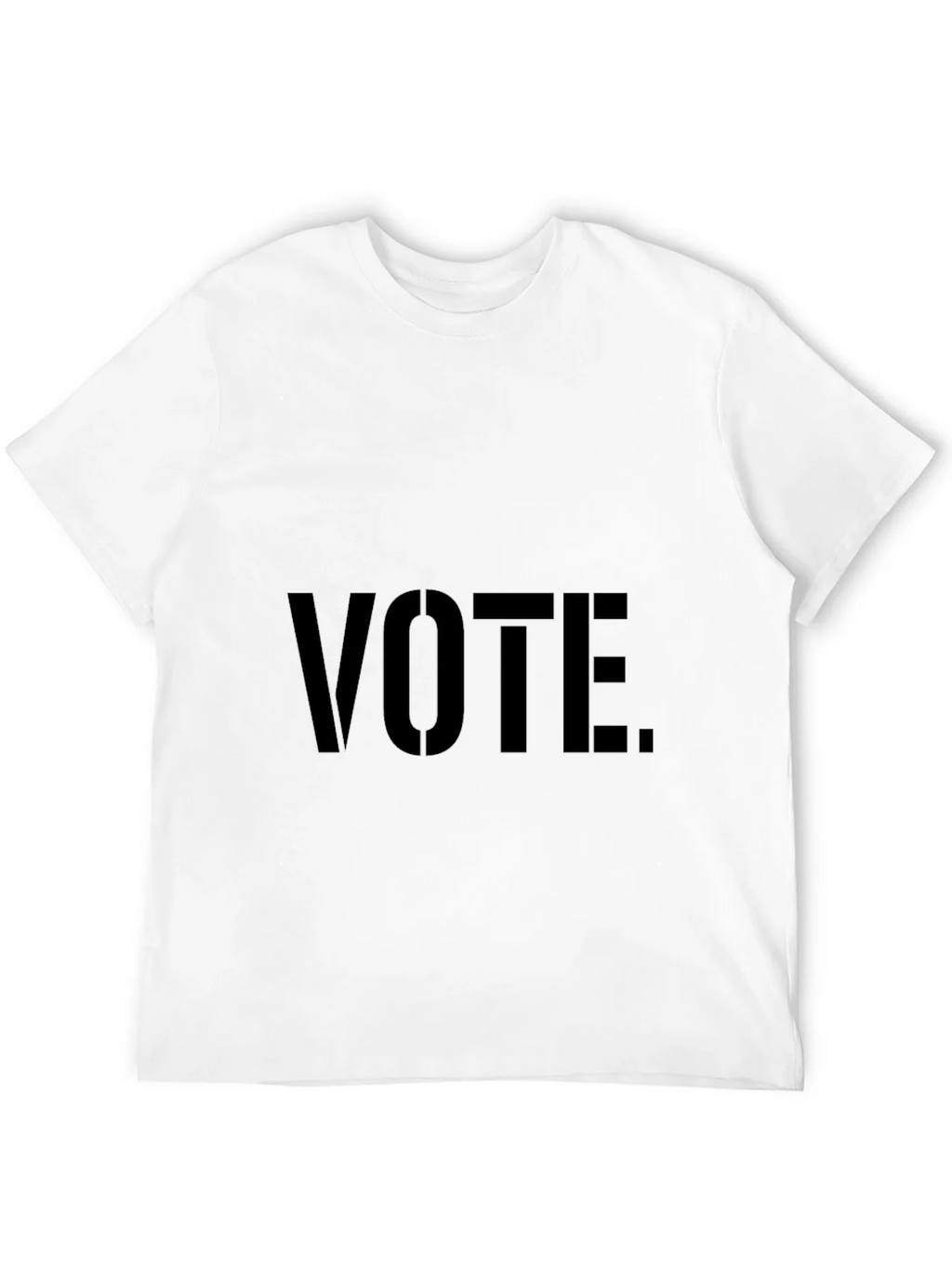 Vote Graphic T-Shirt - Black Crew Neck Tee product image 10