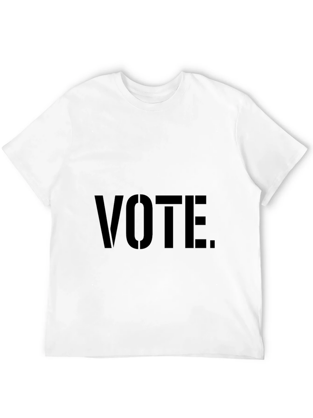 Vote Graphic T-Shirt - Black Crew Neck Tee product image 10