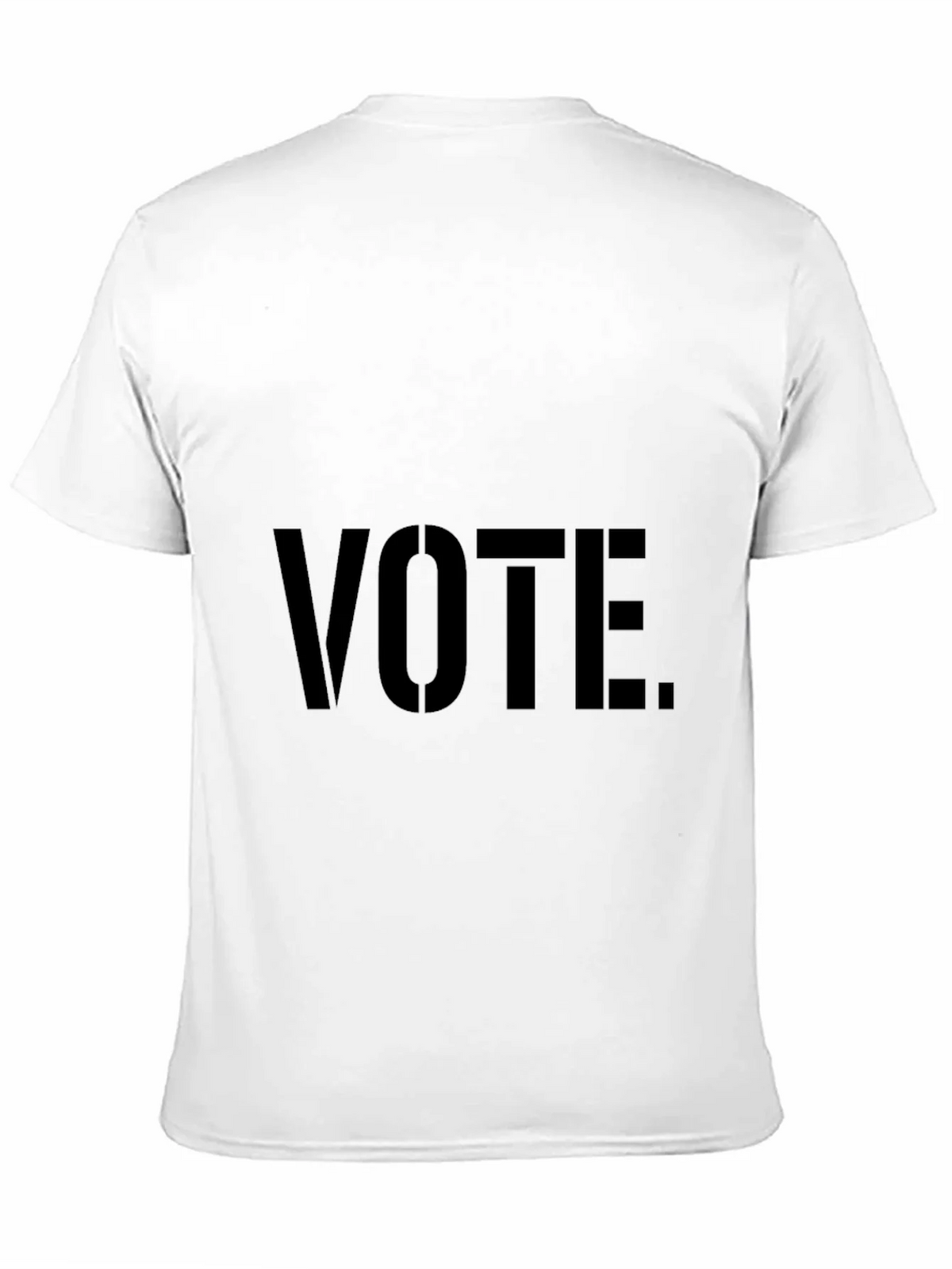 Vote Graphic T-Shirt - Black Crew Neck Tee product image 9