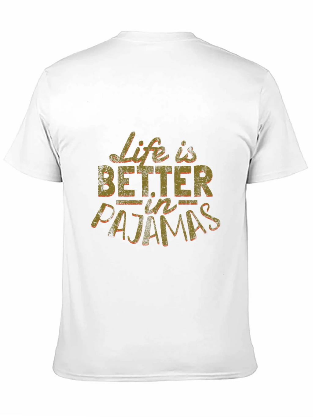 Life is Better in Pajamas Black Graphic Tee product image 8