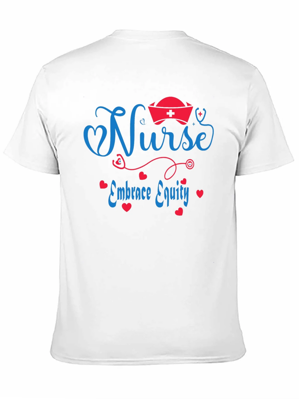 Nurse Embrace Equity Black T-Shirt product image 10