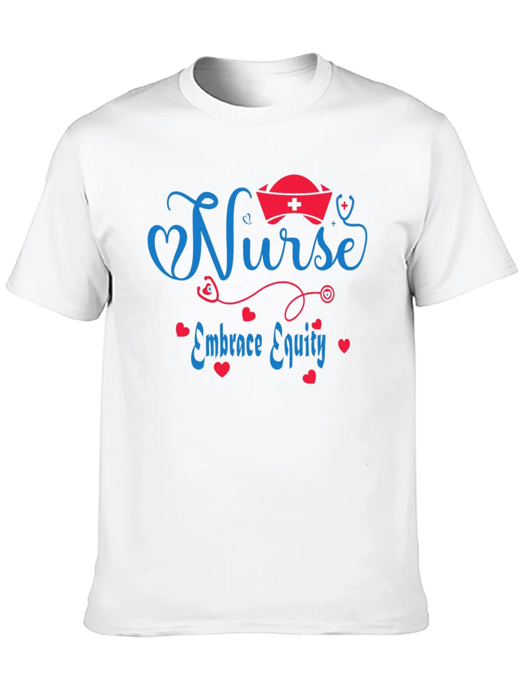 Nurse Embrace Equity Black T-Shirt product image 9
