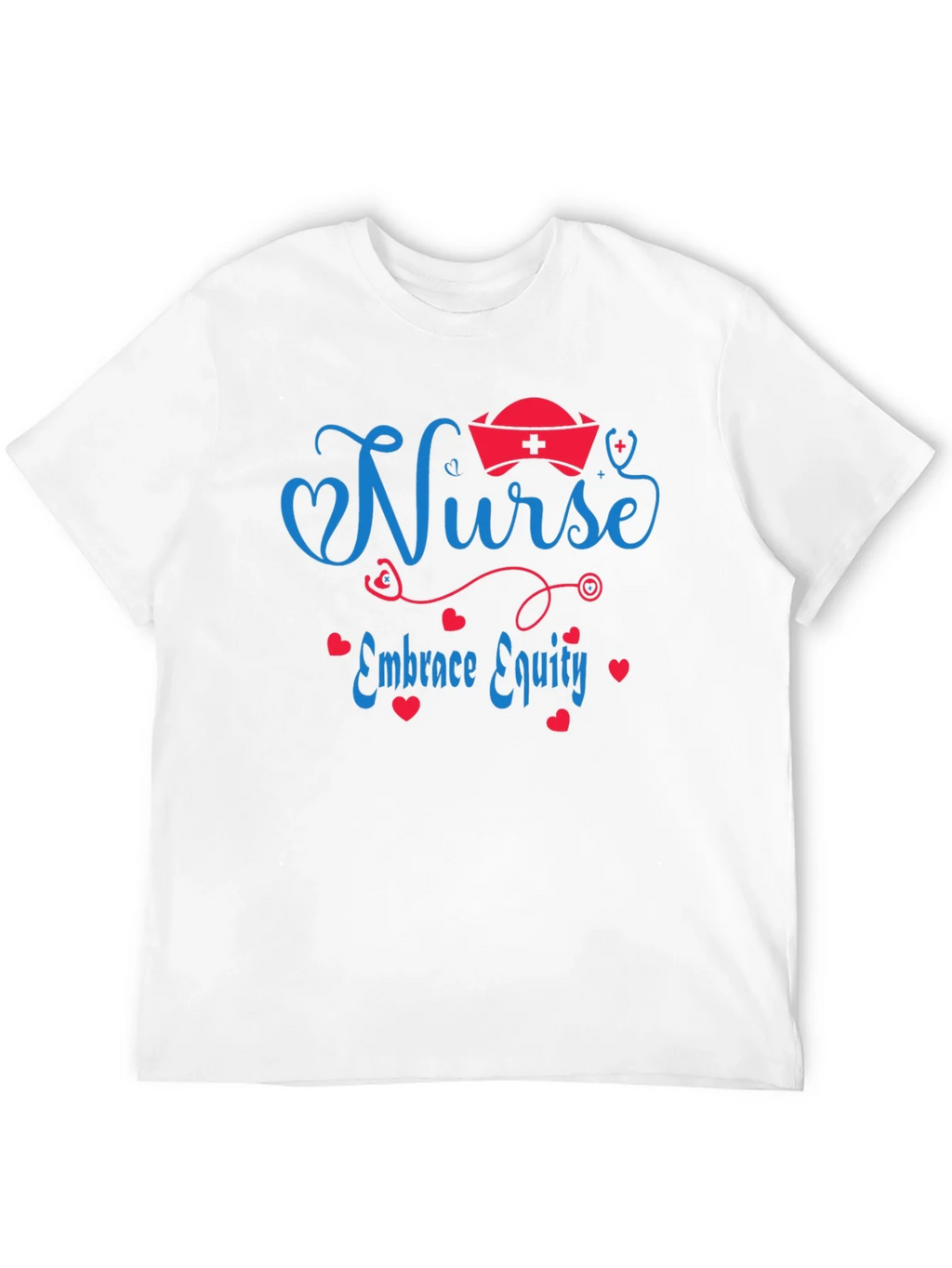 Nurse Embrace Equity Black T-Shirt product image 11