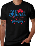 Nurse Embrace Equity Black T-Shirt product image 1