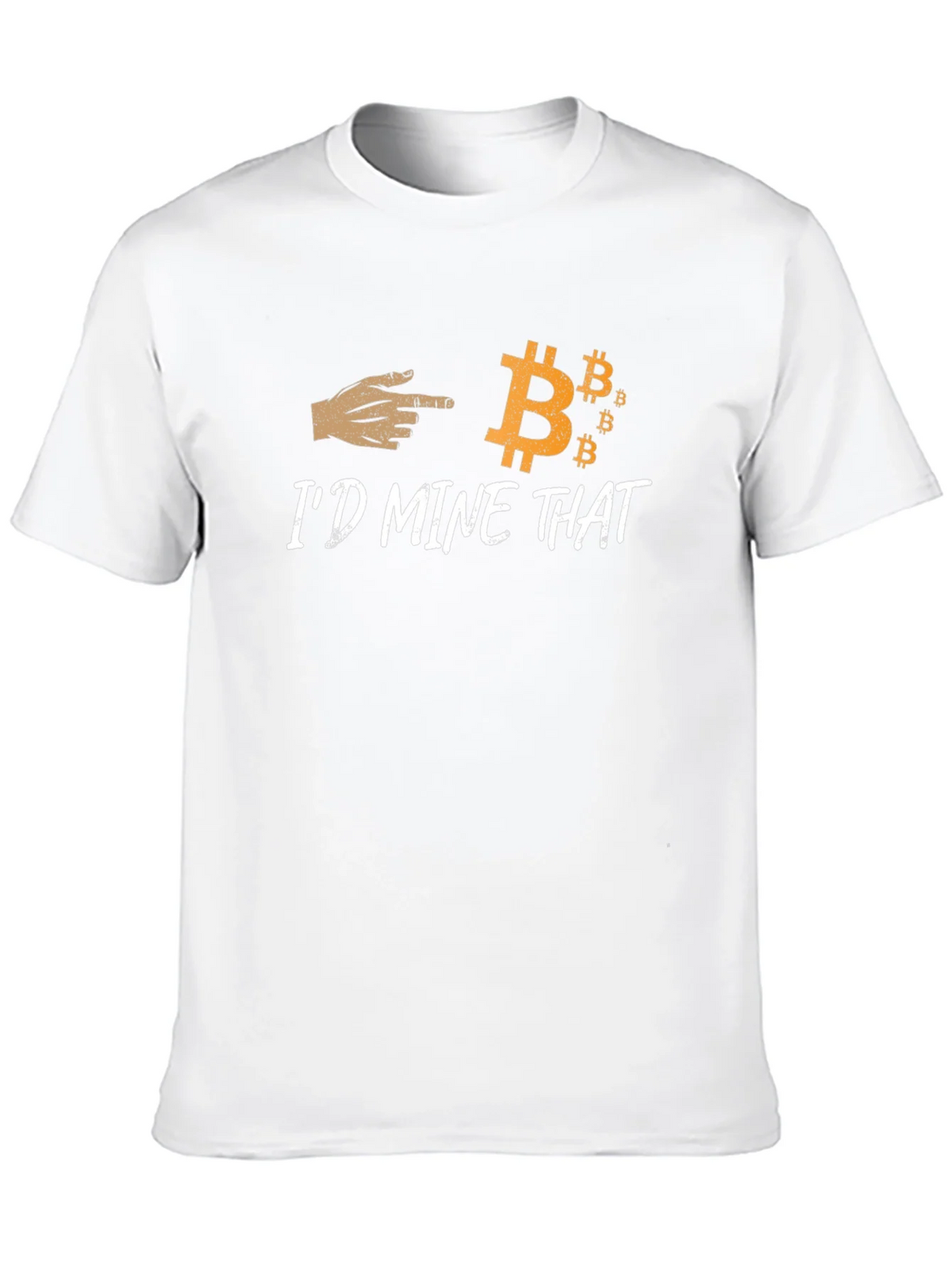 Id Mine That Bitcoin Graphic Tee product image 8