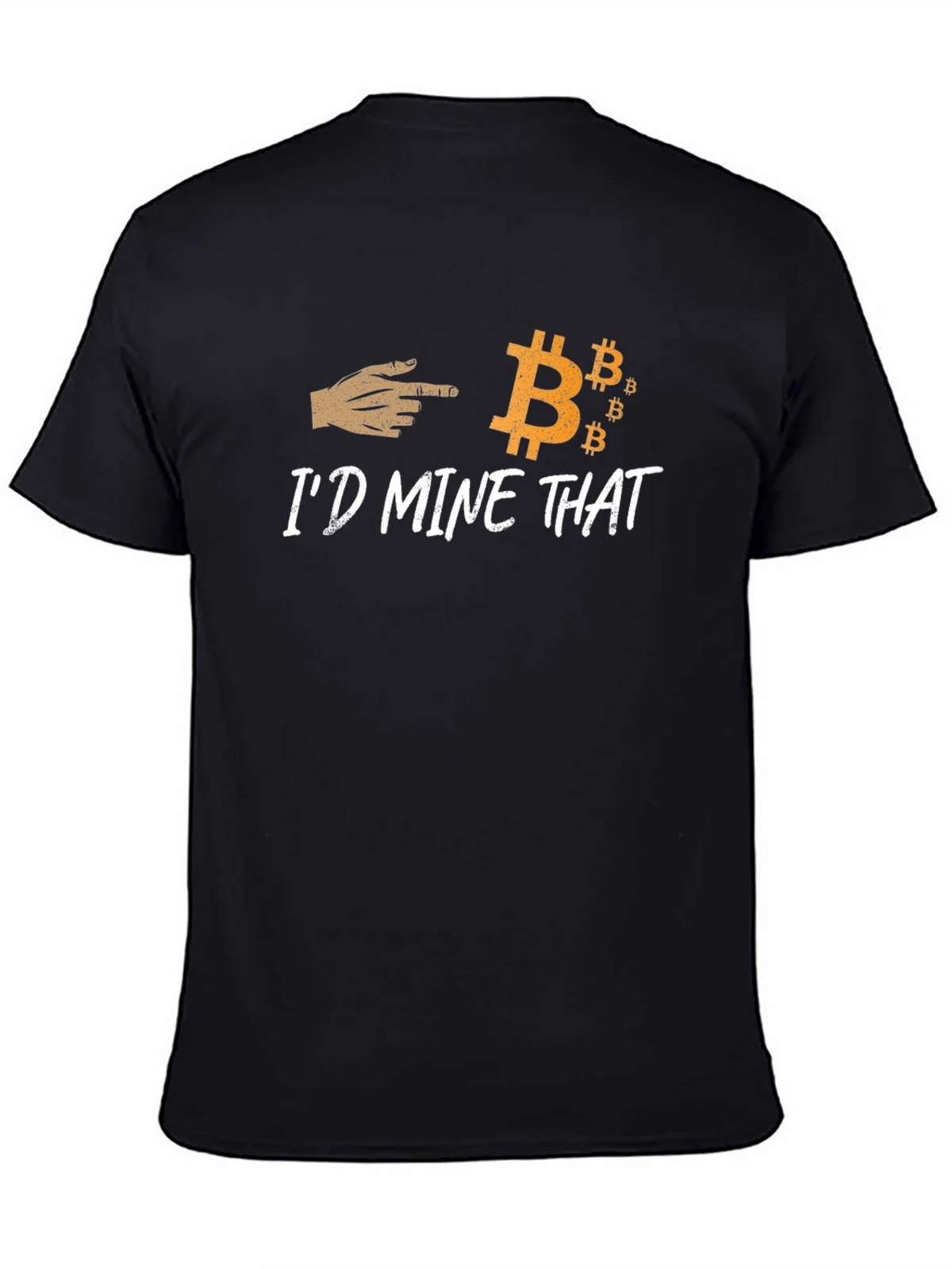 Id Mine That Bitcoin Graphic Tee product image 3