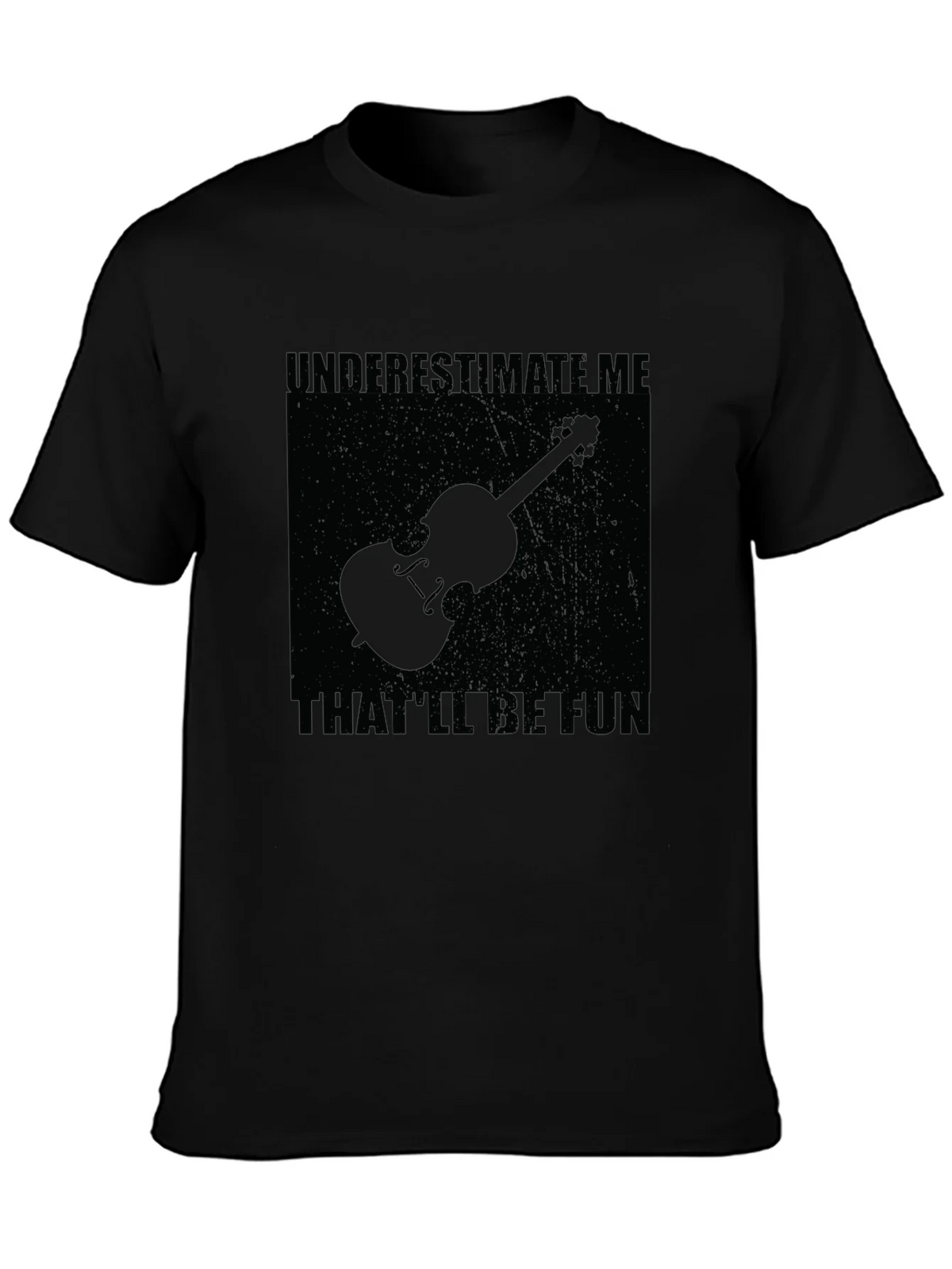 Underestimate Me Violin Graphic Tee product image 2