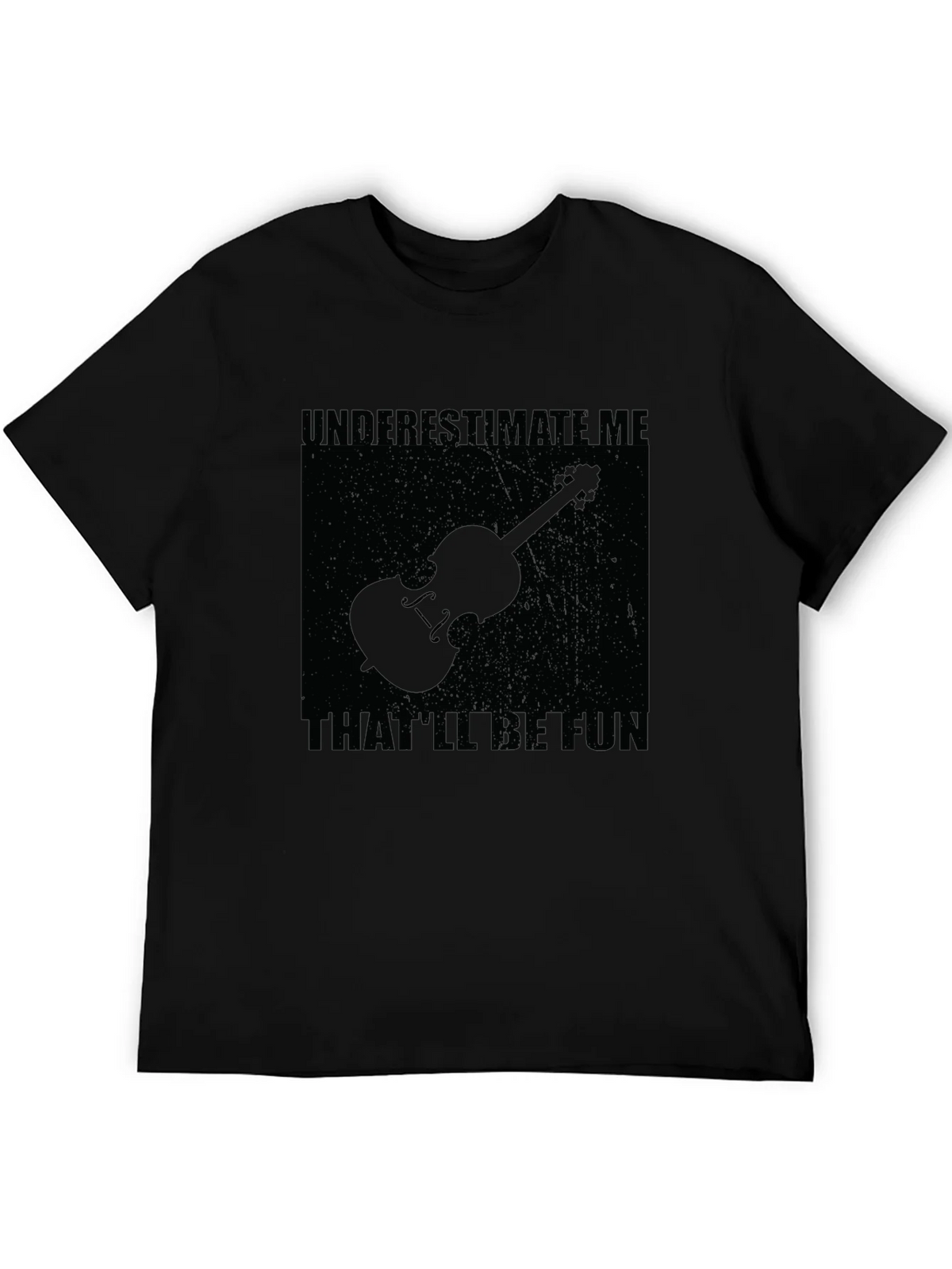 Underestimate Me Violin Graphic Tee product image 4