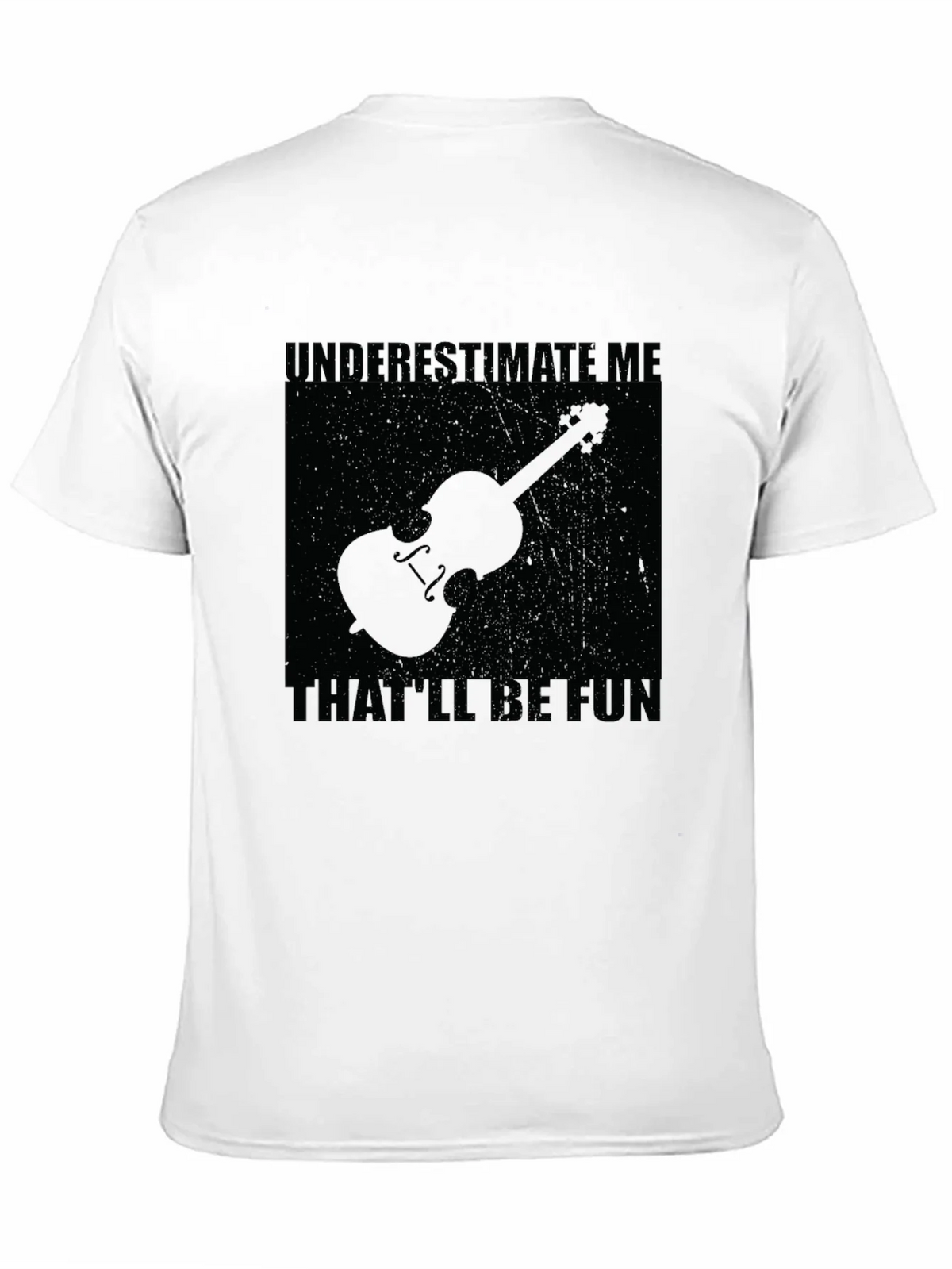 Underestimate Me Violin Graphic Tee product image 9